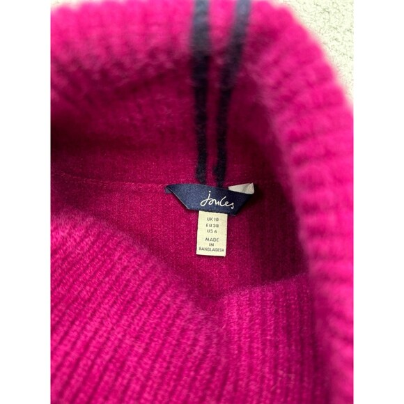 Joules Halton Wool/Cashmere sweater Sz 6 berry - Picture 4 of 12